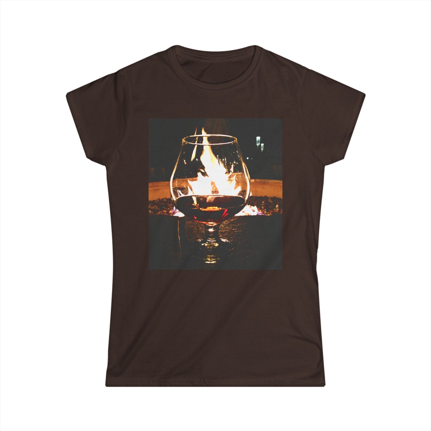 Elegant Wine-Themed Women's Softstyle Tee, Perfect for Wine Lovers, cognac enthusiasts. Casual Outings, Gifts for Her, Cozy Gatherings, and Wine Events