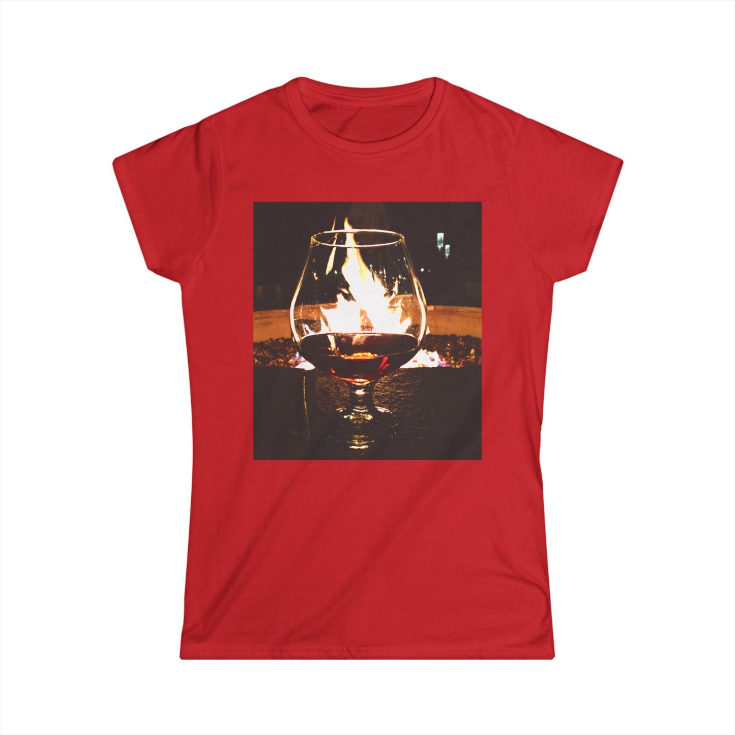 Elegant Wine-Themed Women's Softstyle Tee, Perfect for Wine Lovers, cognac enthusiasts. Casual Outings, Gifts for Her, Cozy Gatherings, and Wine Events