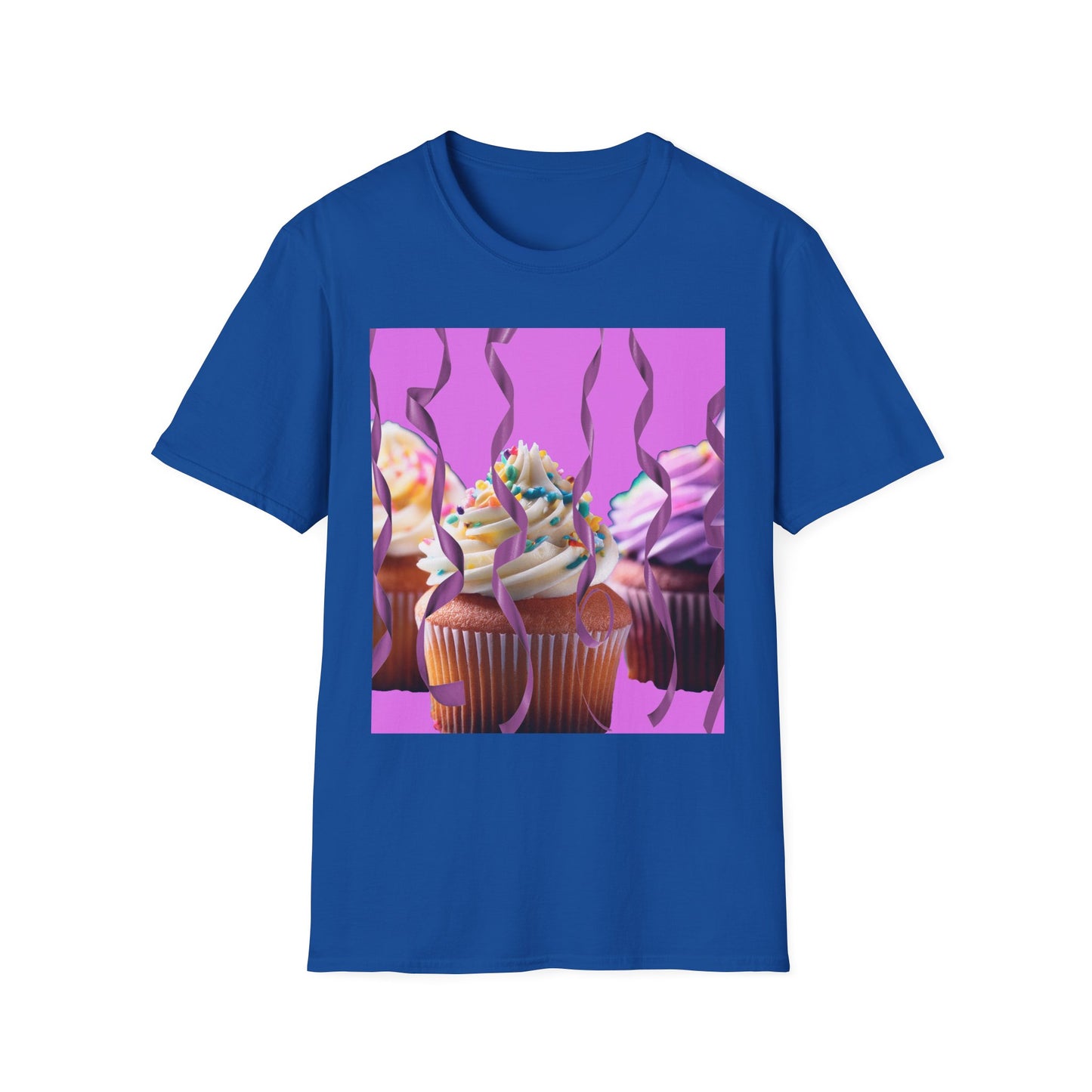 Colorful Cupcake Unisex T-Shirt | Sweet Treats Tee, Birthday Gift, Dessert Lover’s Apparel, Cute Food Shirt, Fun Casual Wear