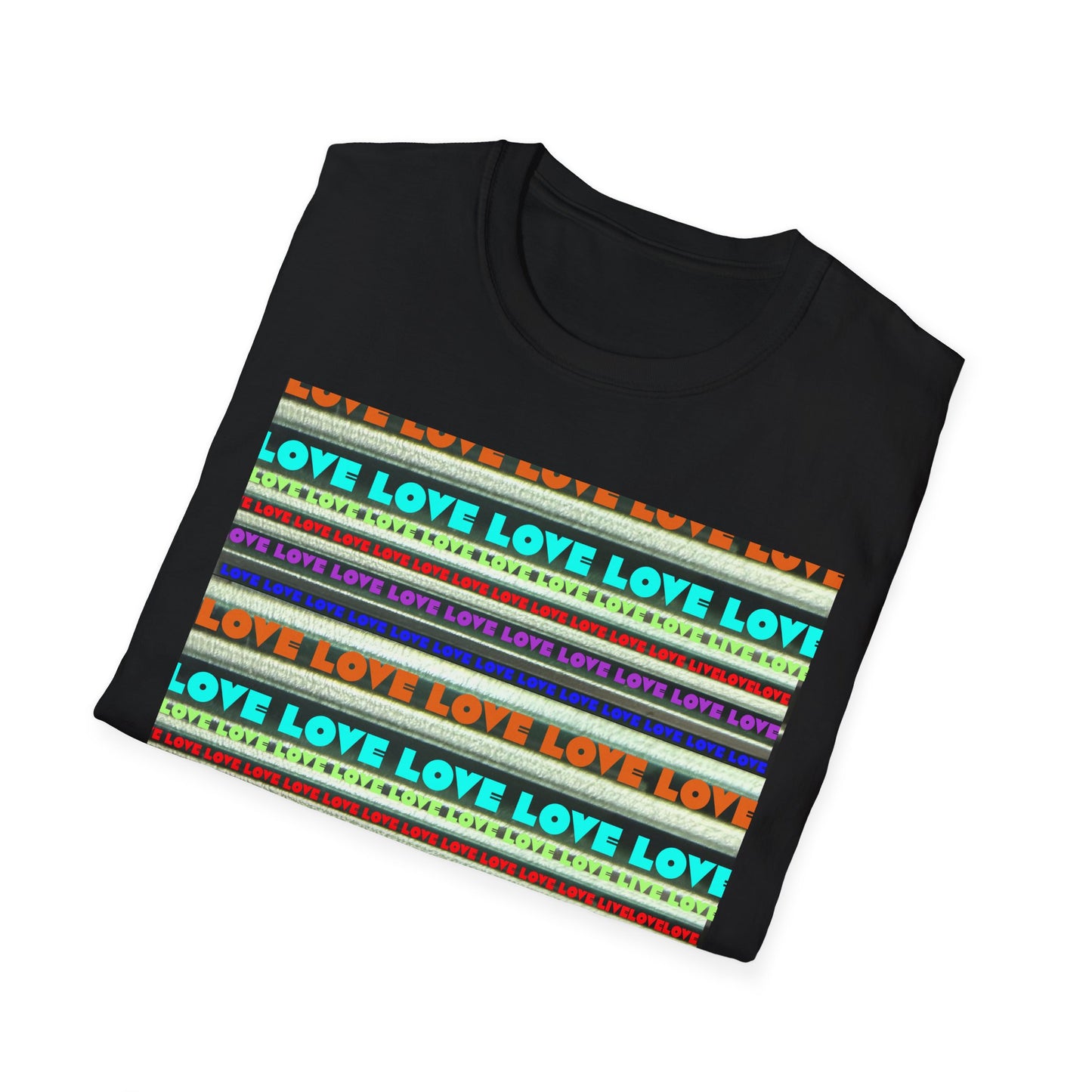 Love-Themed Unisex T-Shirt | Softstyle | Perfect for Pride, Birthdays, Anniversaries, Casual Wear, Gifts