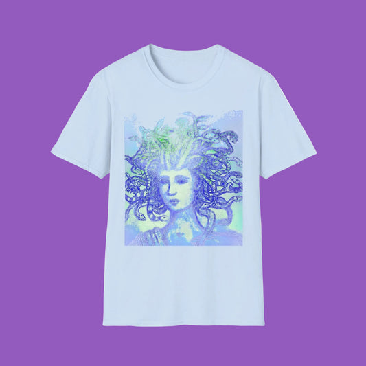 Medusa Artistic Unisex T-Shirt - Bold & Colorful Design