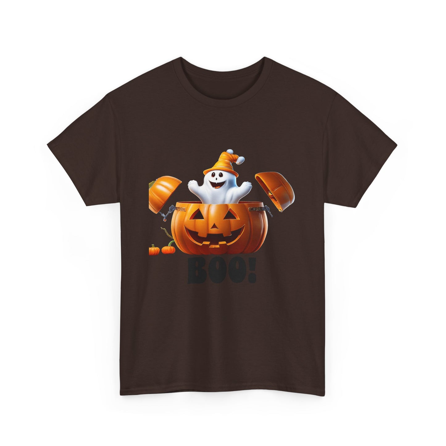 Halloween Jack-in-the-Box, unisex cotton tee