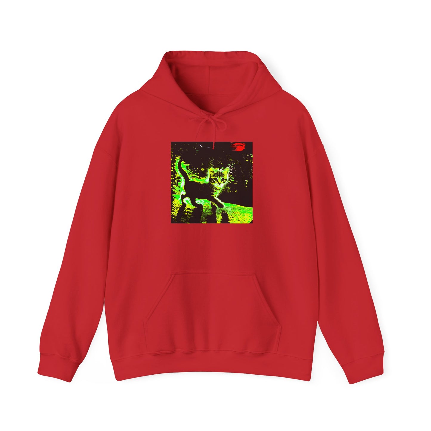 Glow-in-the-Dark Cat Hoodie | Perfect for Cat Lovers, Cozy Nights, Halloween & Everyday Style