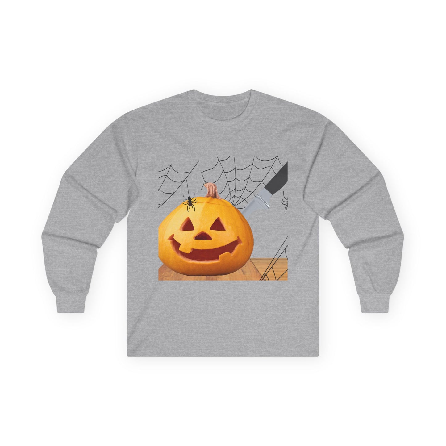 Pumpkin Carved Up Unisex Ultra Cotton Long Sleeve Tee