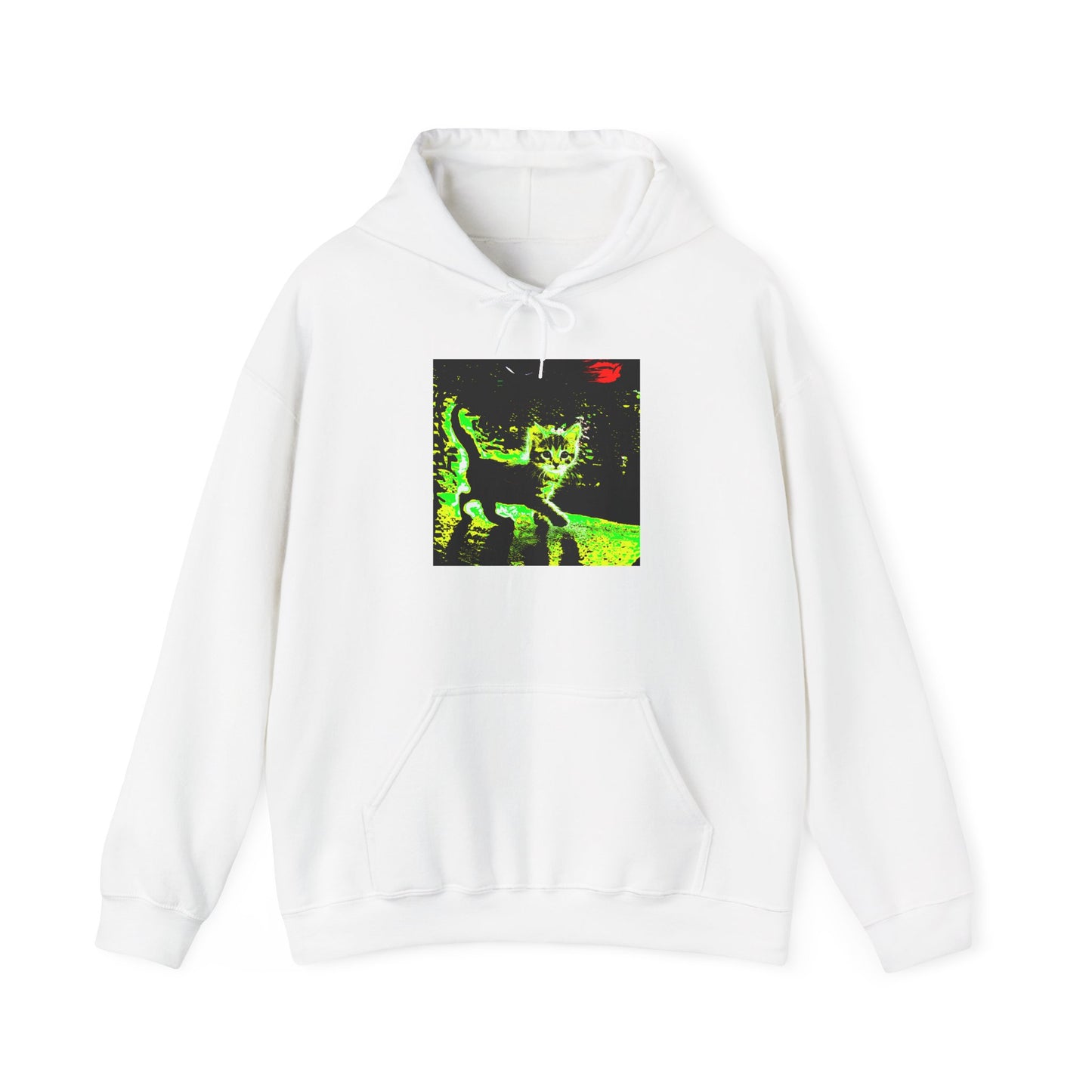 Glow-in-the-Dark Cat Hoodie | Perfect for Cat Lovers, Cozy Nights, Halloween & Everyday Style