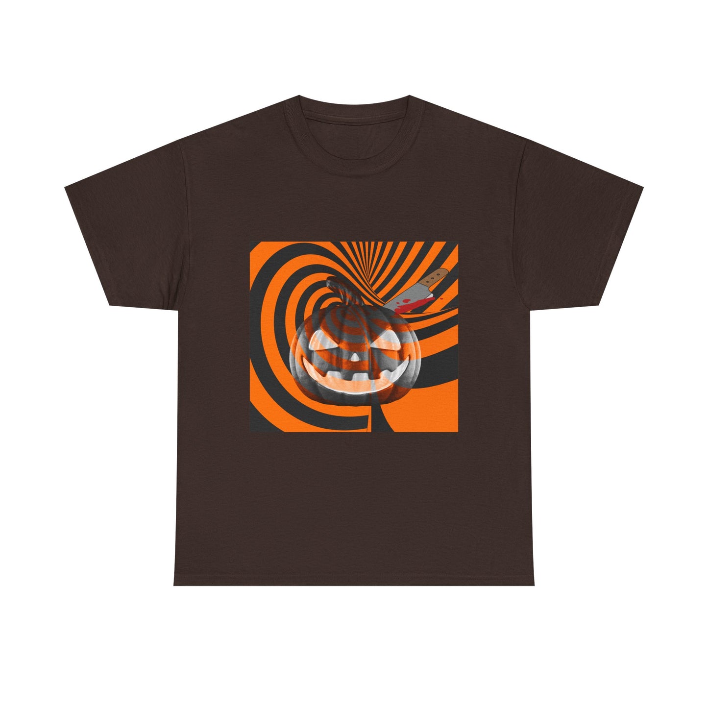 Pumpkin Swirl Unisex Tee | Halloween Shirt, Fall Fashion, Casual Outfit, Gift for Her, Pumpkin Spice Vibes