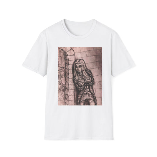 Fantasy Elf Warrior Unisex Softstyle T-Shirt