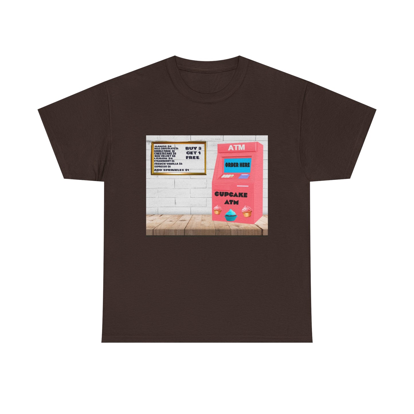 Cupcake ATM Tee Shirt
Unisex Cotton