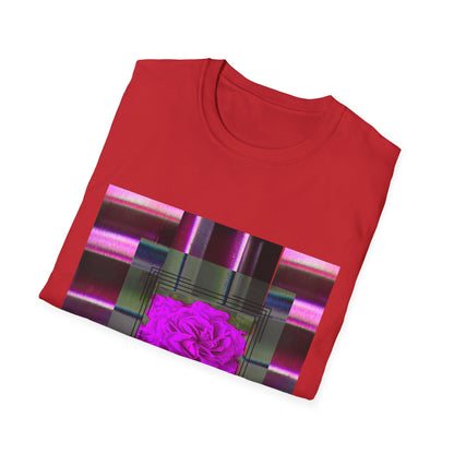 Vibrant Abstract Art T-Shirt, Trendy Graphic Tee, Softstyle Shirt, Unique Gift for Art Lovers, Casual Everyday Wear