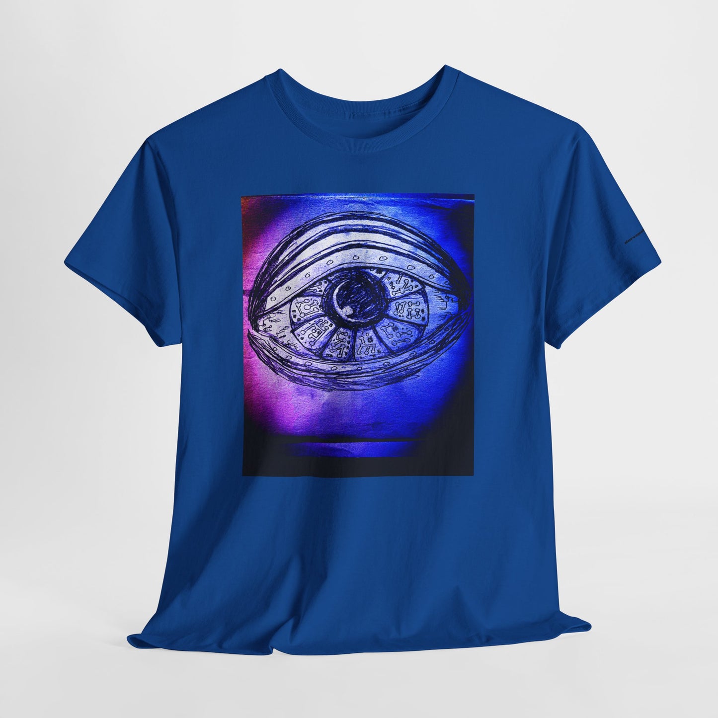 Mystic Eye Graphic Tee — Cosmic Third Eye Illustration T-Shirt