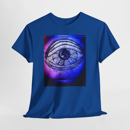 Mystic Eye Graphic Tee — Cosmic Third Eye Illustration T-Shirt