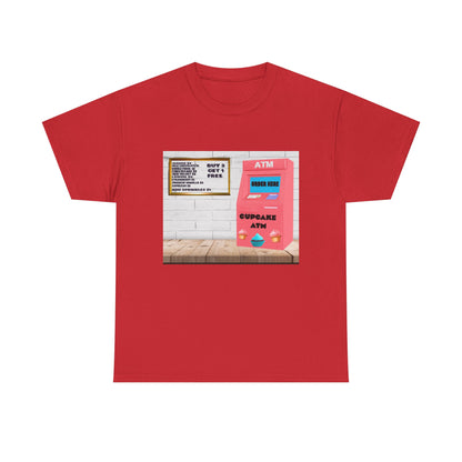 Cupcake ATM Tee Shirt 
Unisex Cotton