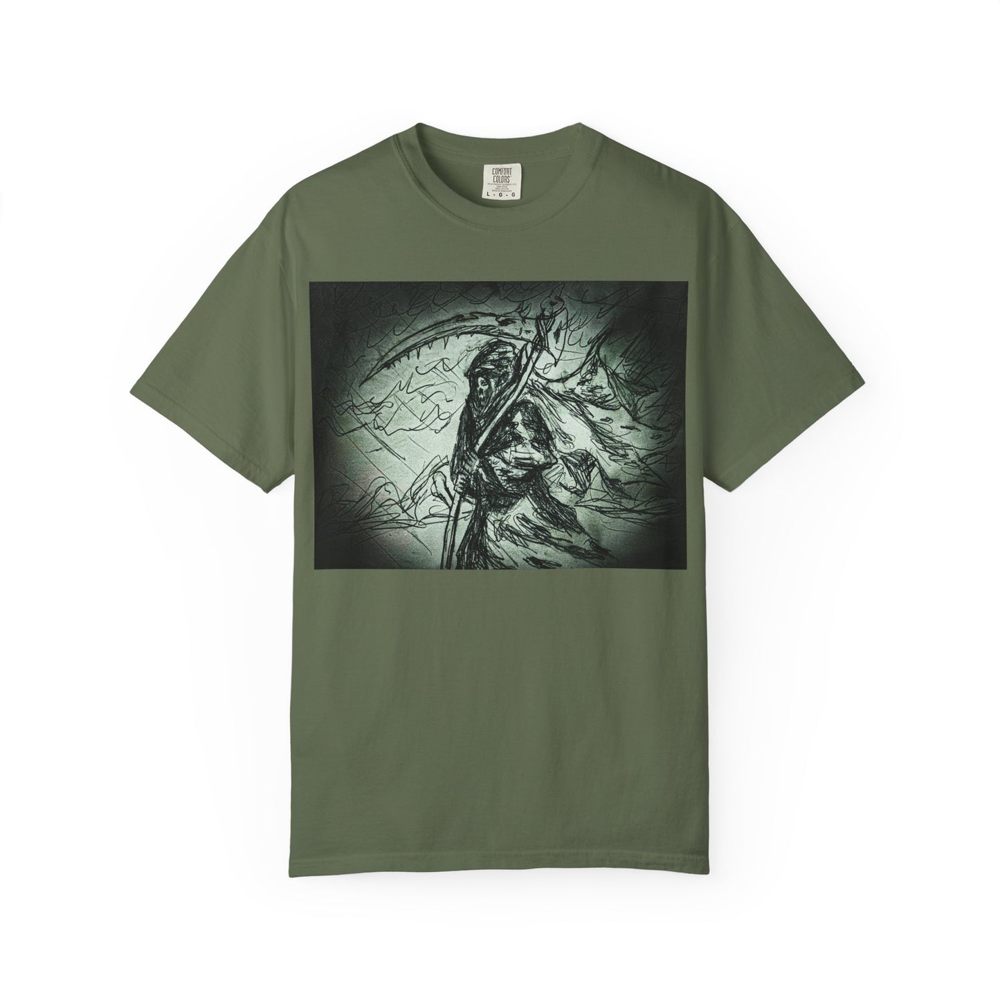 Grim Reaper Graphic T-Shirt for Halloween