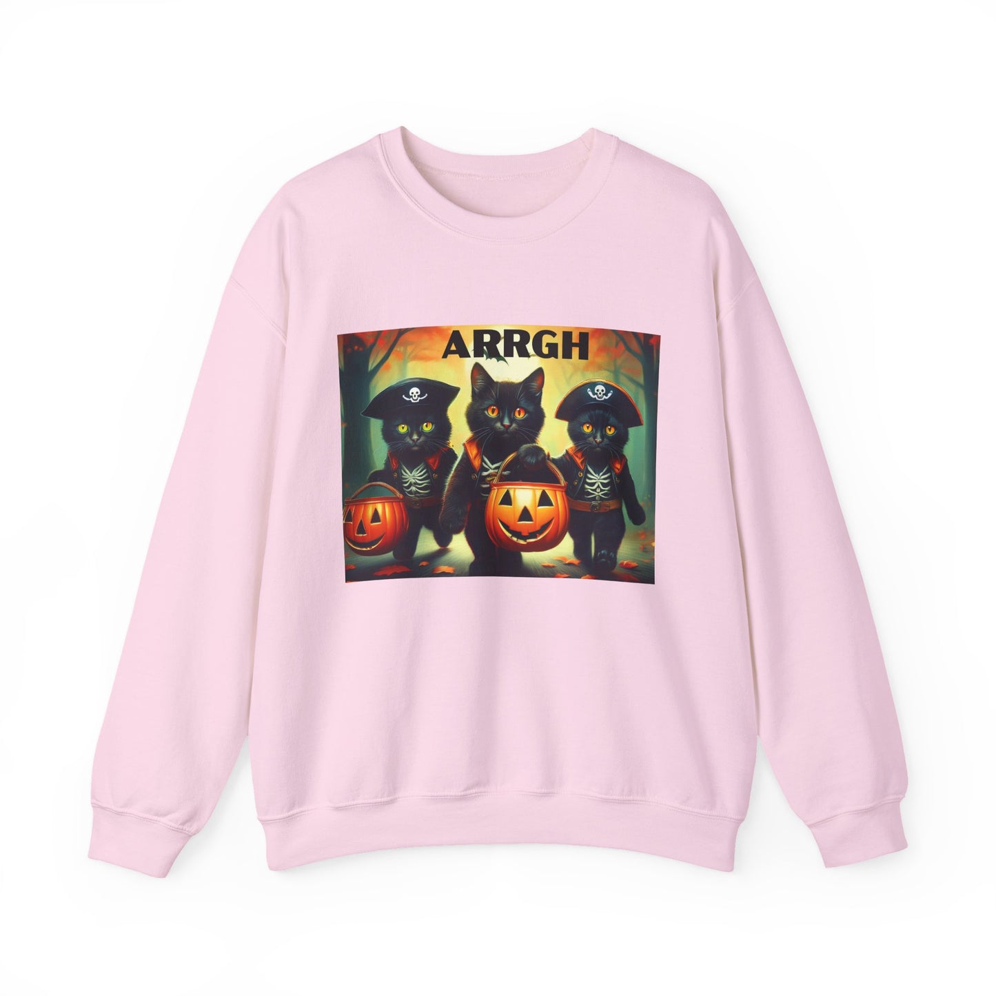 Pirate Cats Crewneck Sweatshirt - Halloween Costume