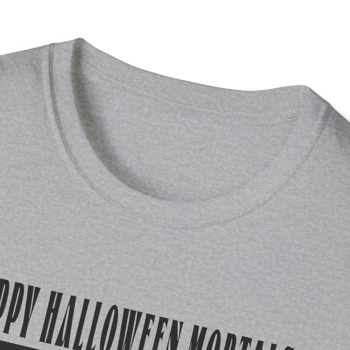 Halloween Graphic Tee, Witch Unisex Softstyle T-Shirt, Spooky Apparel, Trick or Treat Shirt, Halloween Gifts, Fall Fashion