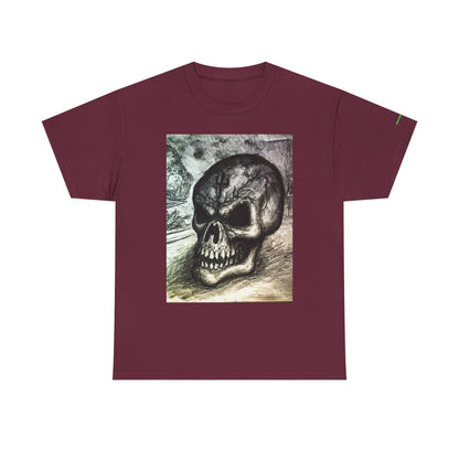 Skull Graphic Unisex Heavy Cotton Tee