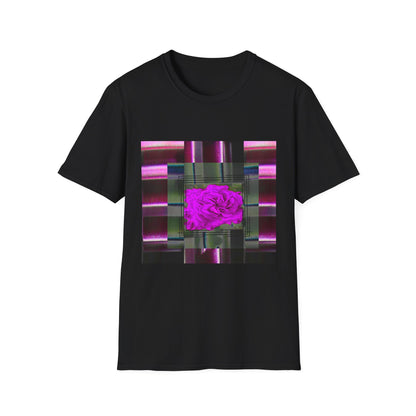 Vibrant Abstract Art T-Shirt, Trendy Graphic Tee, Softstyle Shirt, Unique Gift for Art Lovers, Casual Everyday Wear