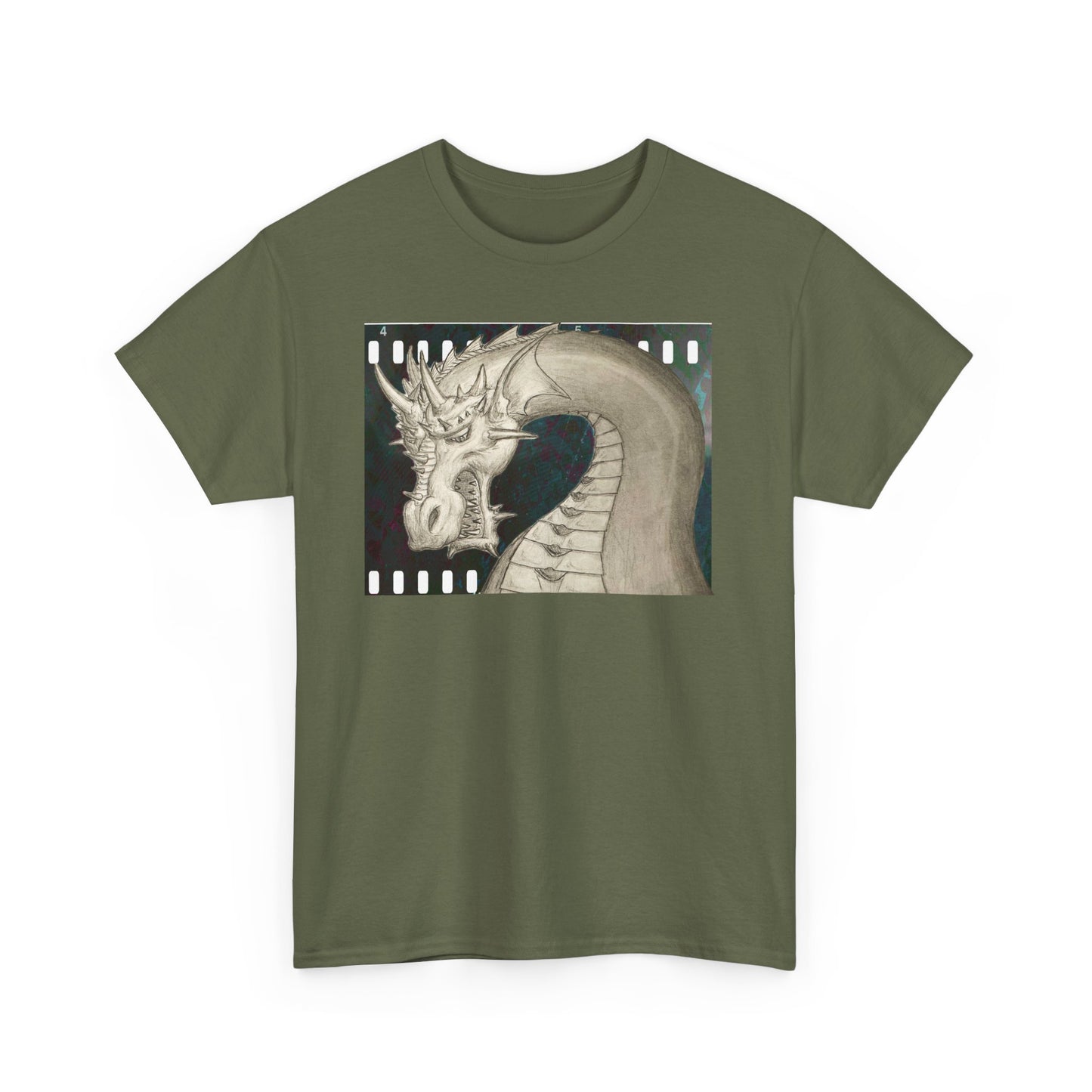 Smooth Dragon Unisex Heavy Cotton Tee
