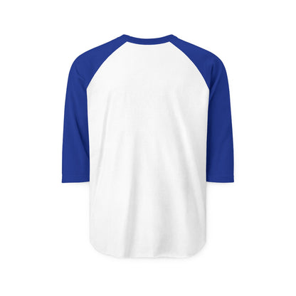 Raglan Shirt - Fragmented Blue Roses Design
