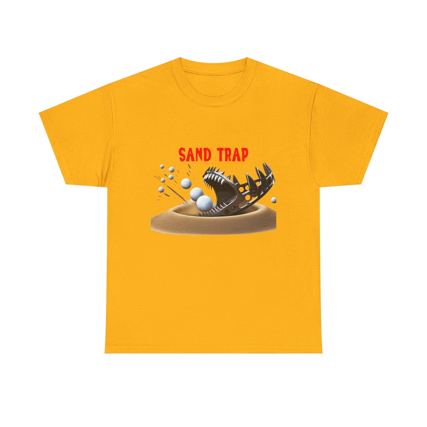 Funny Golf Sand Trap Unisex Tee, Par Tee Shirt, Gift for Golfers, Casual Wear, Sports T-Shirt, Golfing Humor