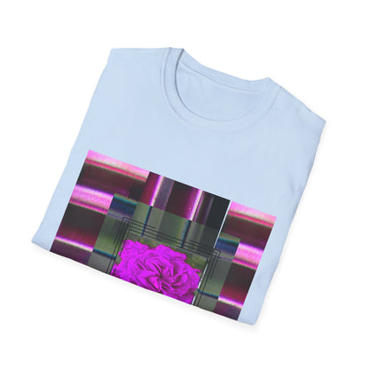 Vibrant Abstract Art T-Shirt, Trendy Graphic Tee, Softstyle Shirt, Unique Gift for Art Lovers, Casual Everyday Wear