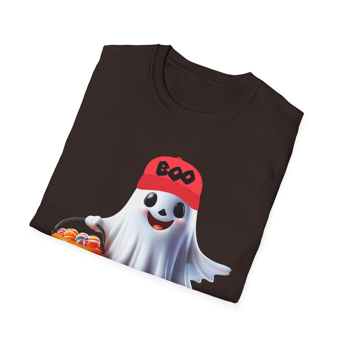 Fun Halloween Ghost T-Shirt, Boo Ghost Tee, Unisex Halloween Shirt, Cute Ghost Costume Top, Spooky Season Apparel
