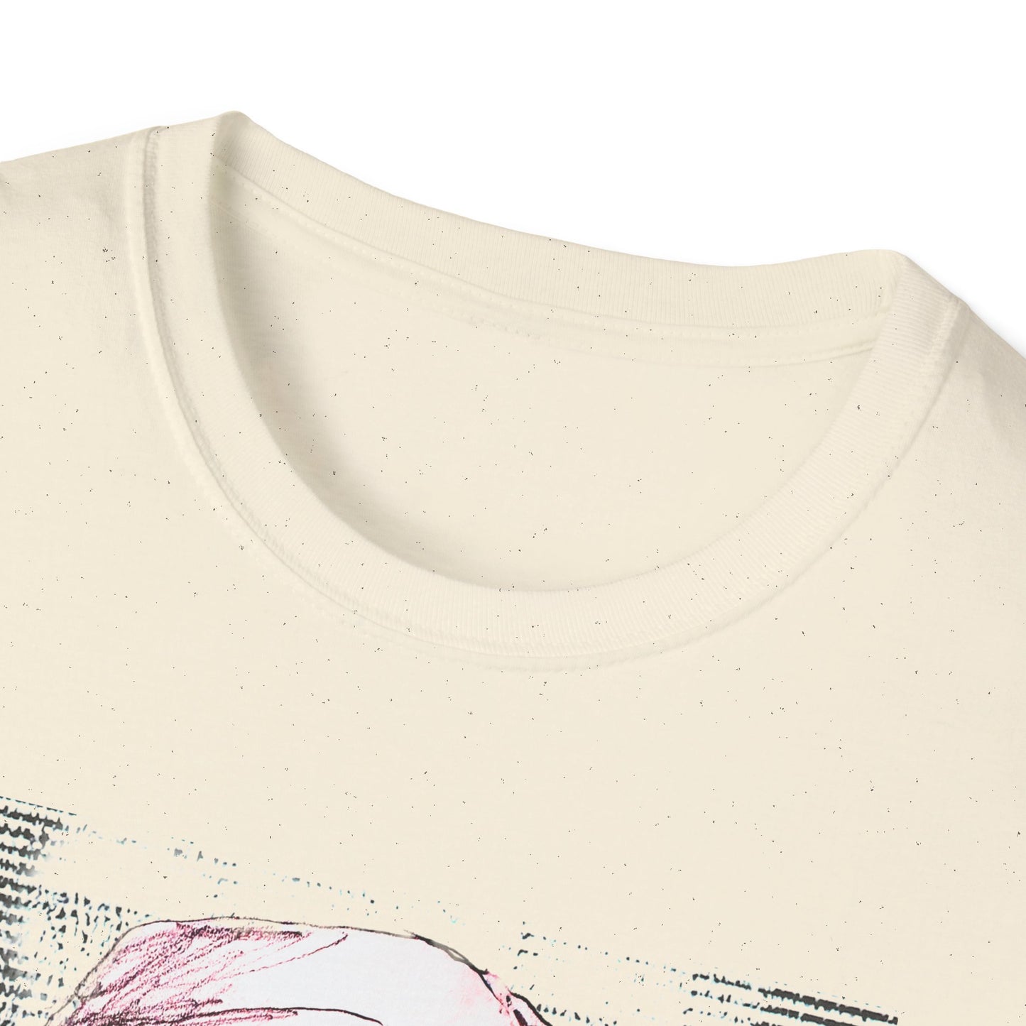 Grim Reaper Graphic Tee, Unisex Softstyle T-Shirt with Edgy Design, Halloween Apparel, Casual Streetwear, Gothic Fashion, Perfect Gift