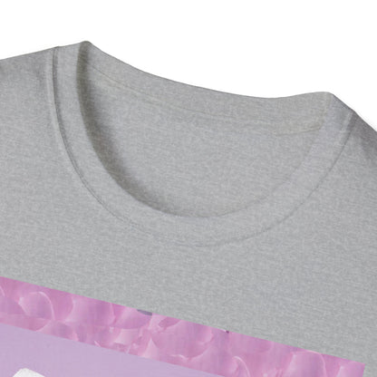 Pale Pink Flowers Abstract Unisex T-Shirt