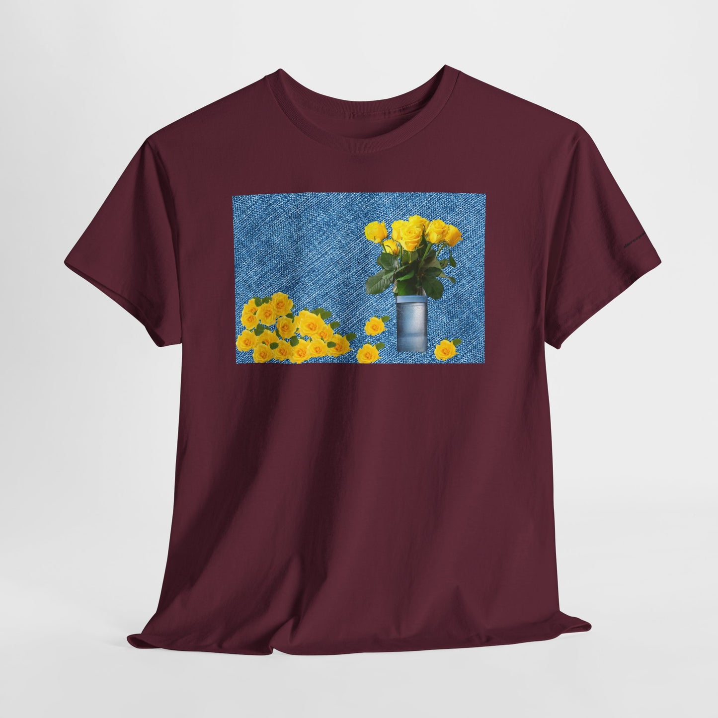 Floral Bouquet Unisex Heavy Cotton Tee