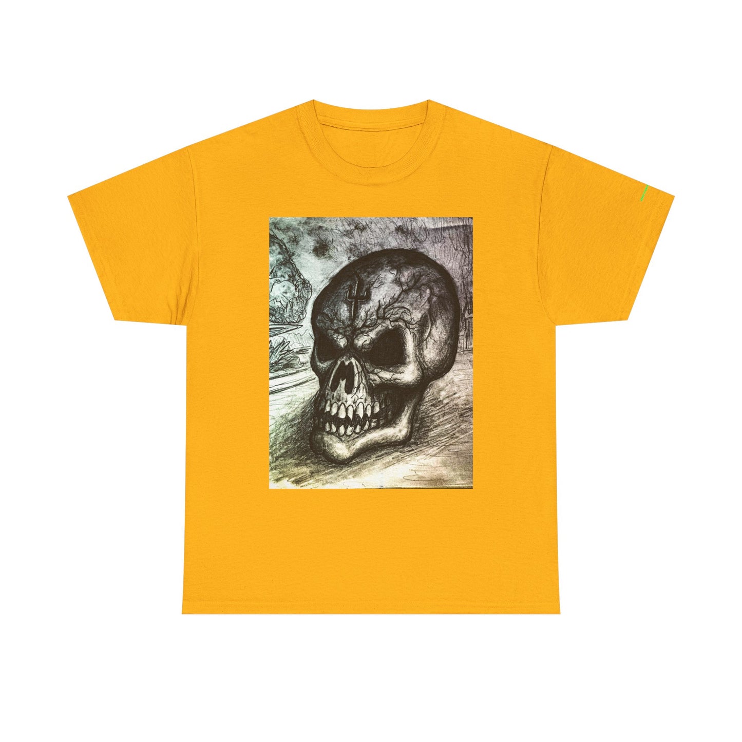Skull Graphic Unisex Heavy Cotton Tee