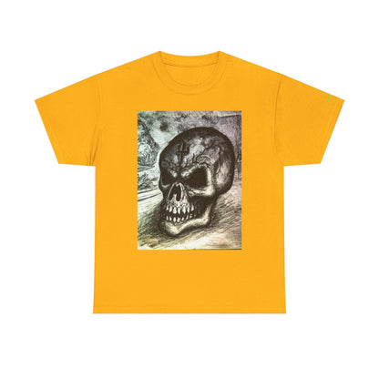 Skull Graphic Unisex Heavy Cotton Tee