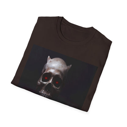 Spooky Demon Boo T-Shirt | Halloween Costume Tee | Unisex Softstyle Tee | Boo! Graphic Shirt | Casual Wear | Comfortable Halloween Apparel