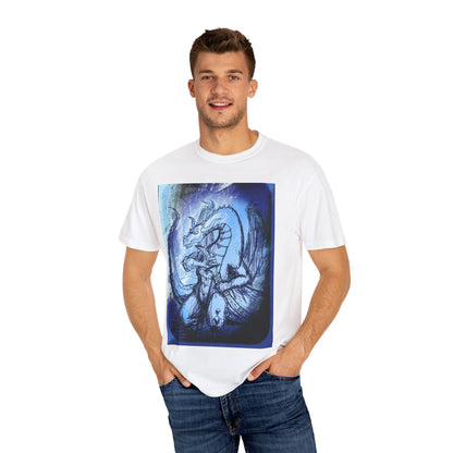 Dragon Artwork Unisex T-Shirt - Vibrant, Unique Design for Fantasy Lovers