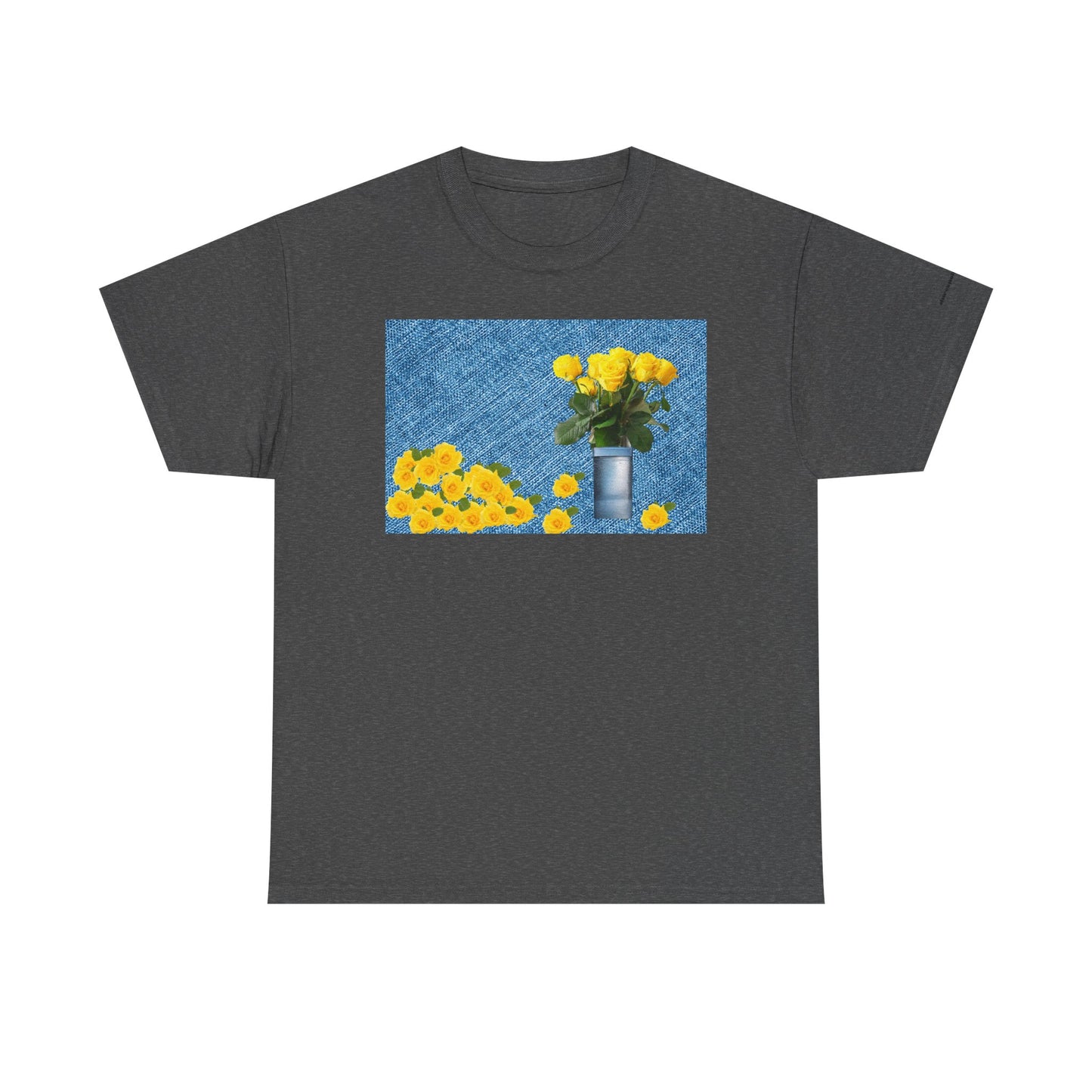 Floral Bouquet Unisex Heavy Cotton Tee