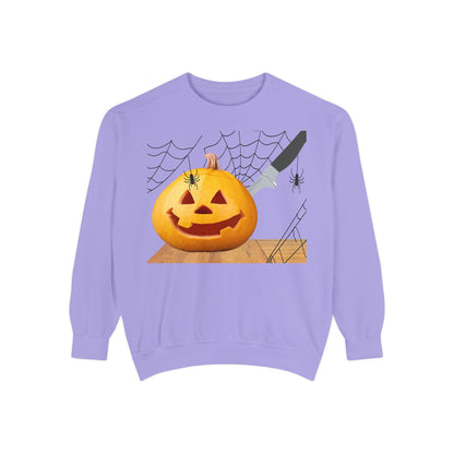 Spooky Pumpkin Sweatshirt, Halloween Apparel, Fall Fashion, Cozy Unisex Crewneck, Pumpkin Decor, Family Friendly Halloween