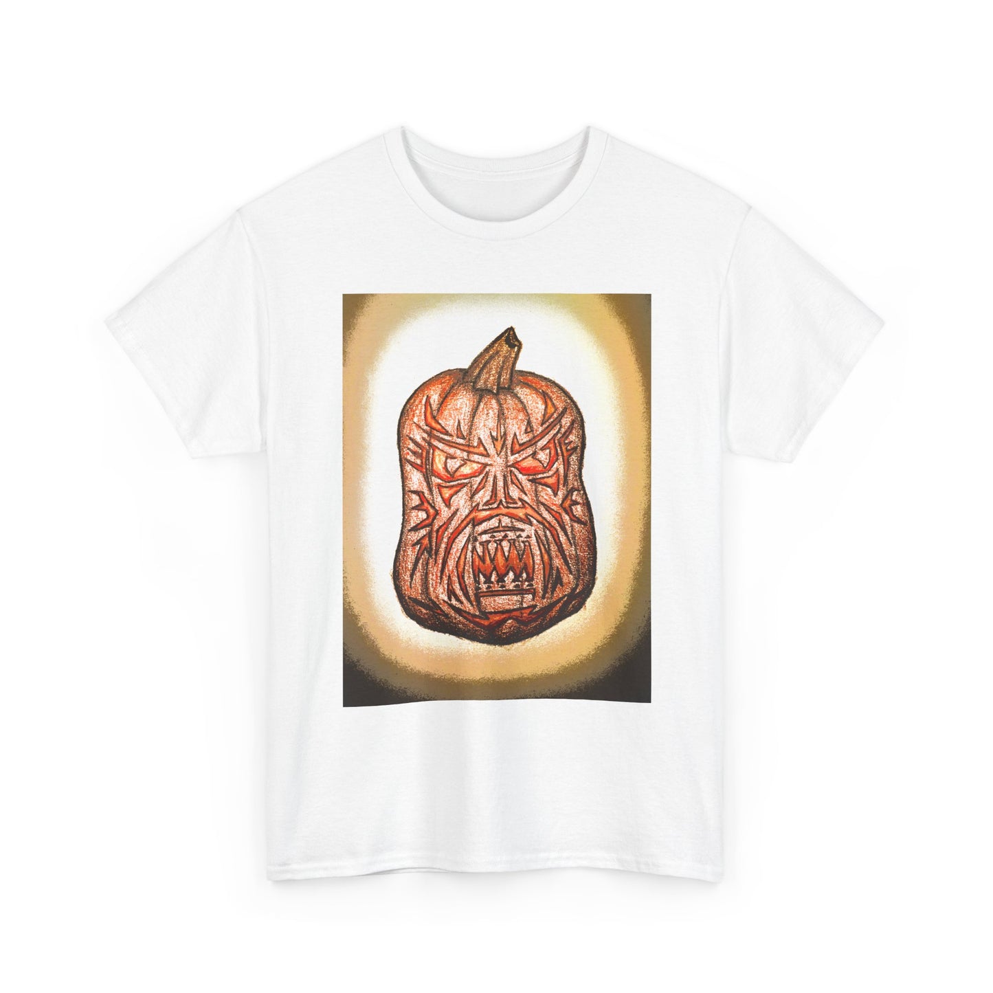 The Goth Pumpkin Unisex Heavy Cotton Tee