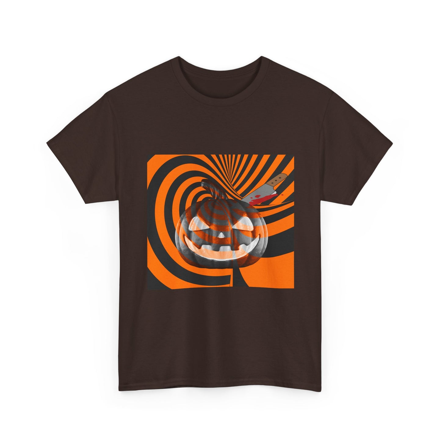 Pumpkin Swirl Unisex Tee | Halloween Shirt, Fall Fashion, Casual Outfit, Gift for Her, Pumpkin Spice Vibes