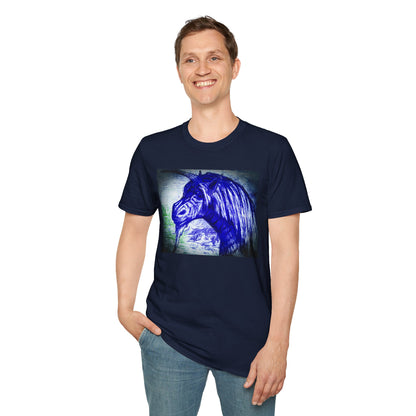 Magical Unicorn T-Shirt, Unisex Softstyle Tee, Perfect Gift for Animal Lovers, Birthday Present, Dreamy Casual Wear, Unique Graphic Tee