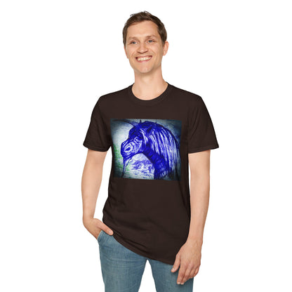 Magical Unicorn T-Shirt, Unisex Softstyle Tee, Perfect Gift for Animal Lovers, Birthday Present, Dreamy Casual Wear, Unique Graphic Tee