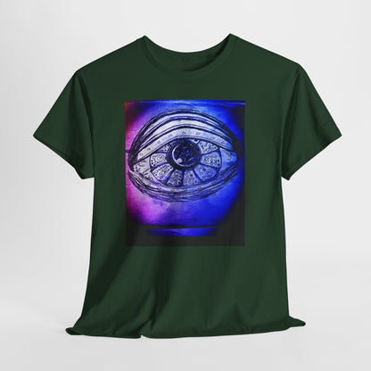 Mystic Eye Graphic Tee — Cosmic Third Eye Illustration T-Shirt