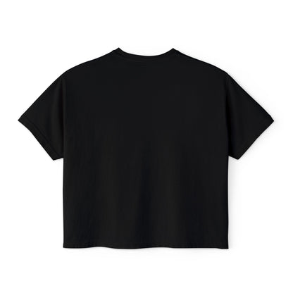 Daisy Floral Women's Boxy Tee, Relaxed Summer Top, Casual Wear, Gift for Her, Spring Fashion, Feminine Style