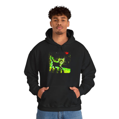 Glow-in-the-Dark Cat Hoodie | Perfect for Cat Lovers, Cozy Nights, Halloween & Everyday Style