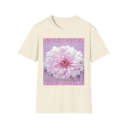 Pale Pink Flowers Abstract Unisex T-Shirt