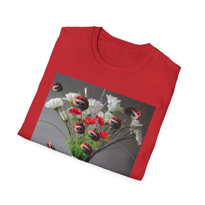 Skeleton Pumpkin Bouquet T-Shirt