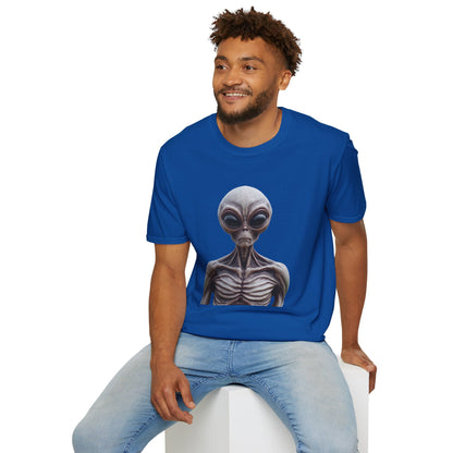 Alien Graphic Unisex T-Shirt | Casual Wear, Gift for Sci-Fi Fans, Birthday Surprise, Unique Statement T-Shirt