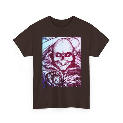 Grim Reaper Graphic Unisex Heavy Cotton Tee