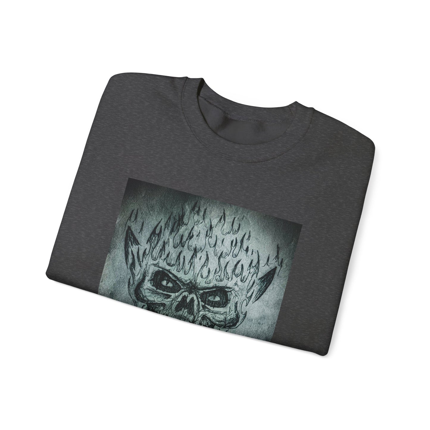 Skull Crewneck Sweatshirt