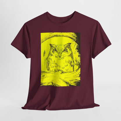 Fantasy Owl unisex  Heavy Cotton Tee