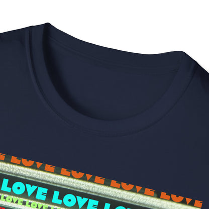 Love-Themed Unisex T-Shirt | Softstyle | Perfect for Pride, Birthdays, Anniversaries, Casual Wear, Gifts
