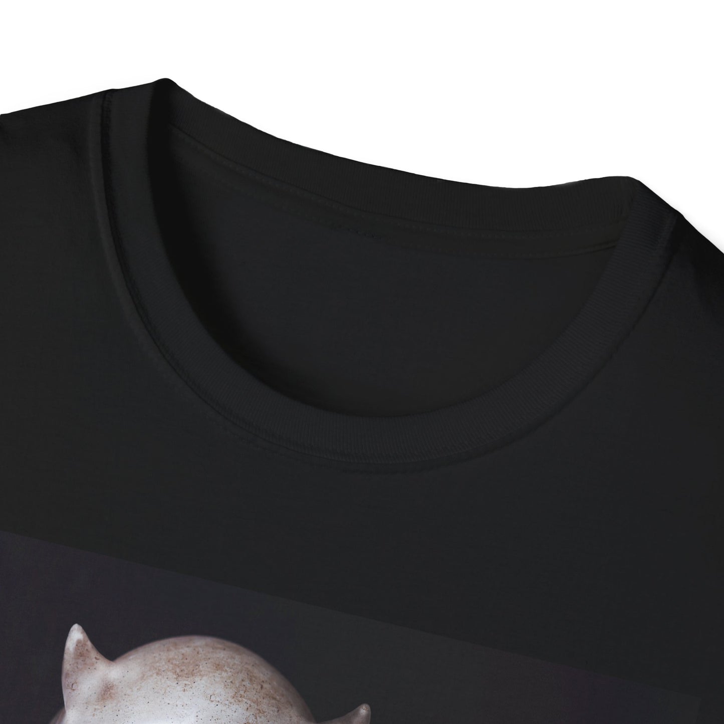 Spooky Demon Boo T-Shirt | Halloween Costume Tee | Unisex Softstyle Tee | Boo! Graphic Shirt | Casual Wear | Comfortable Halloween Apparel